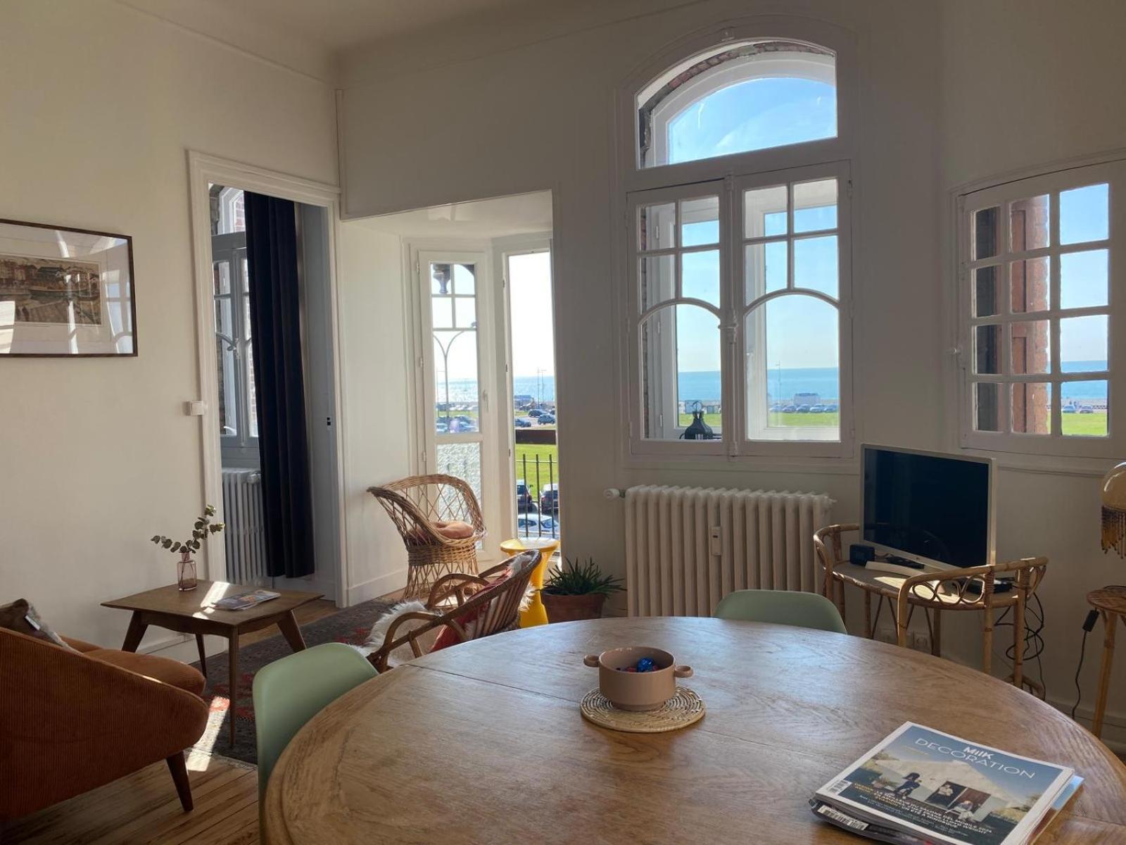 L'Ecume Des Jours Vue Mer Dieppe Buitenkant foto