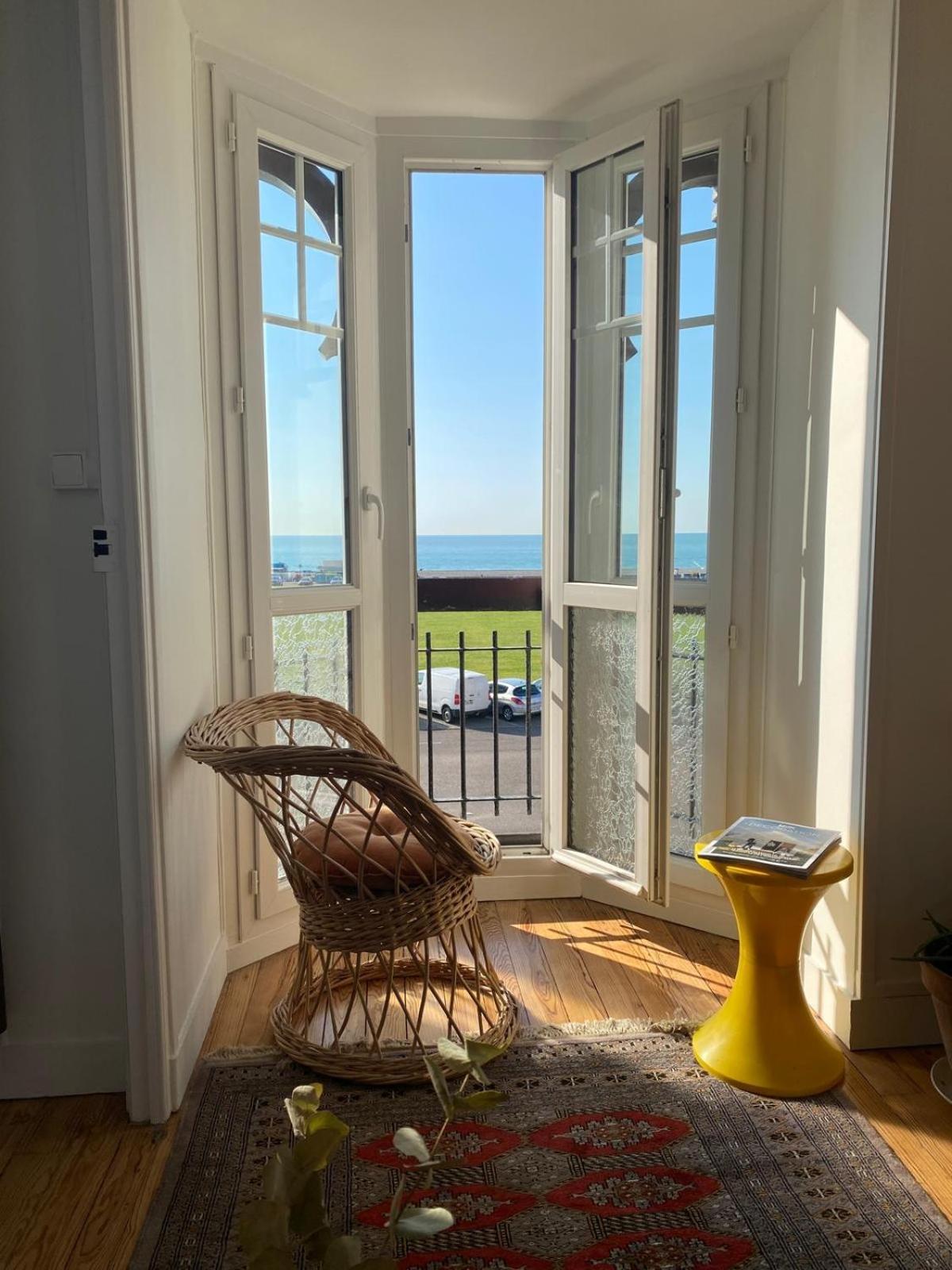 L'Ecume Des Jours Vue Mer Dieppe Buitenkant foto